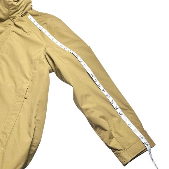 L.L. Bean | Men | Tan 3-In-1 Outdoor Nylon Sweater Fleece Hooded Jacket | L Reg - Picture 9 of 15